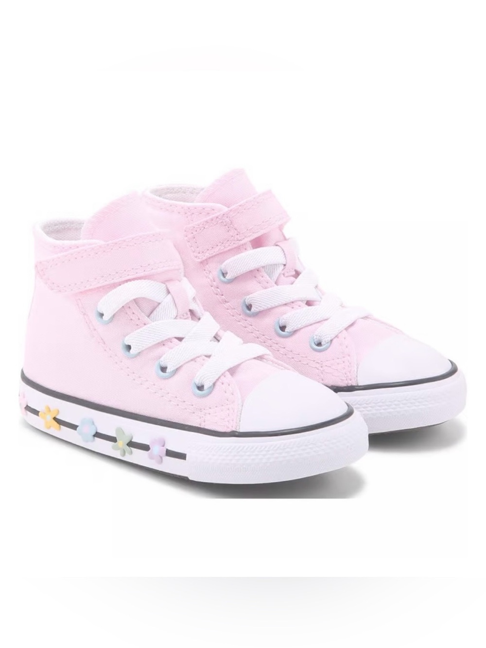 NEW…Converse Chuck Taylor All Star Hi 1V Floral Pink Sneakers